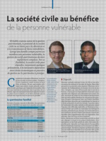La société civile au bénéfice de la personne vulnérable